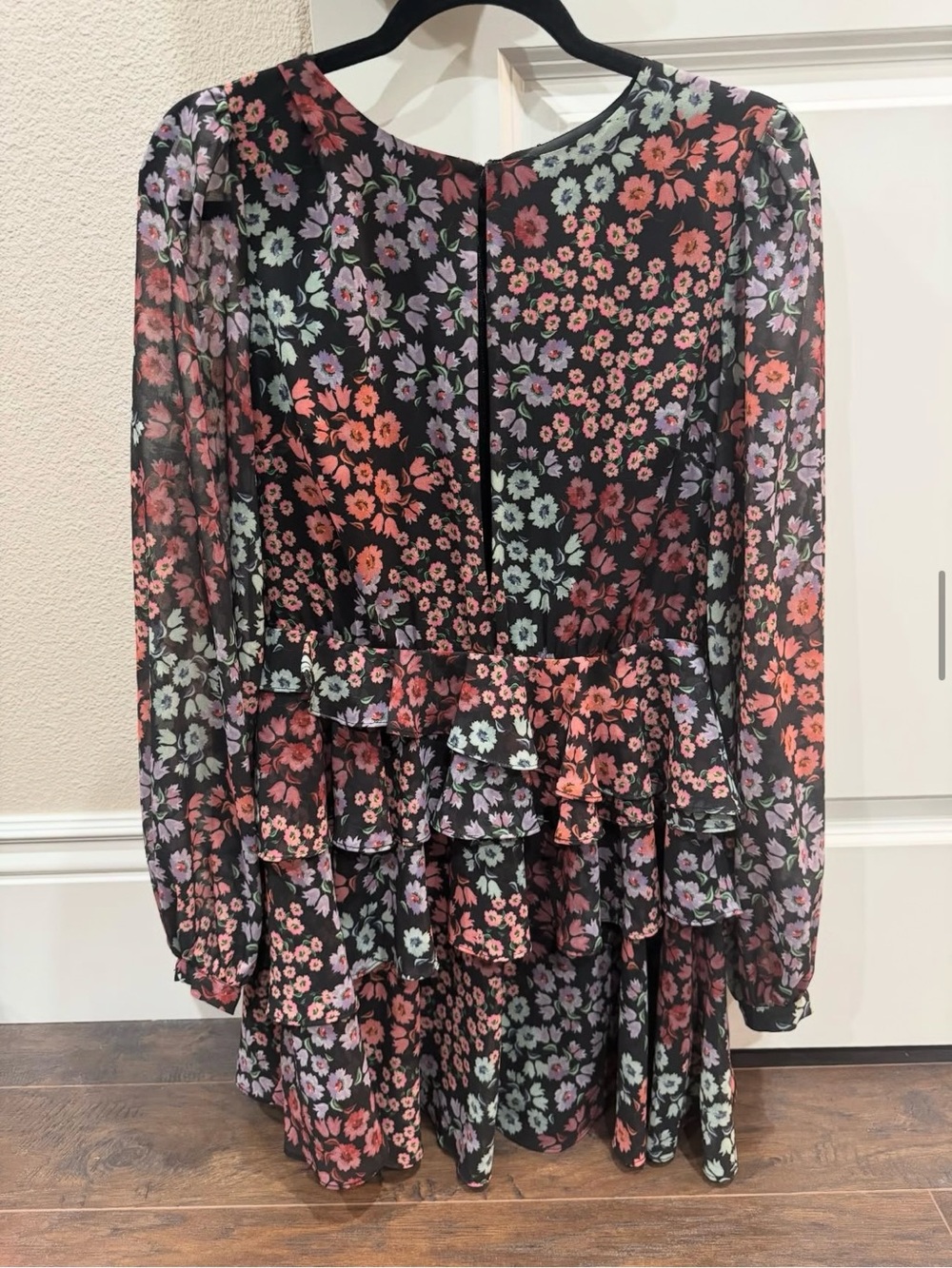 Lovers and Friends-Floral Dress with chest cutout
